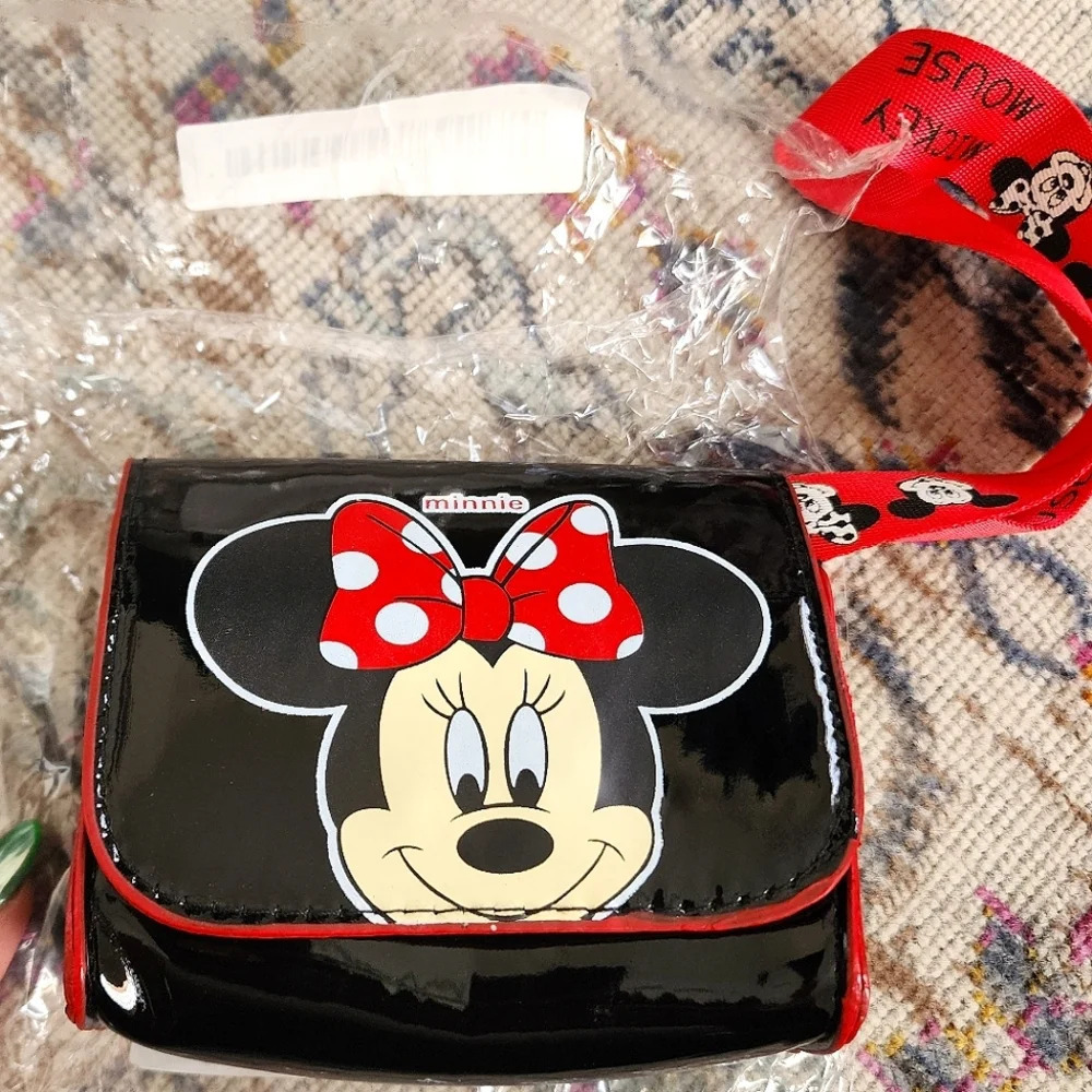 NWT, Disey Minnie Crossbody Mini Shoukder Purse - Picture 1 of 4